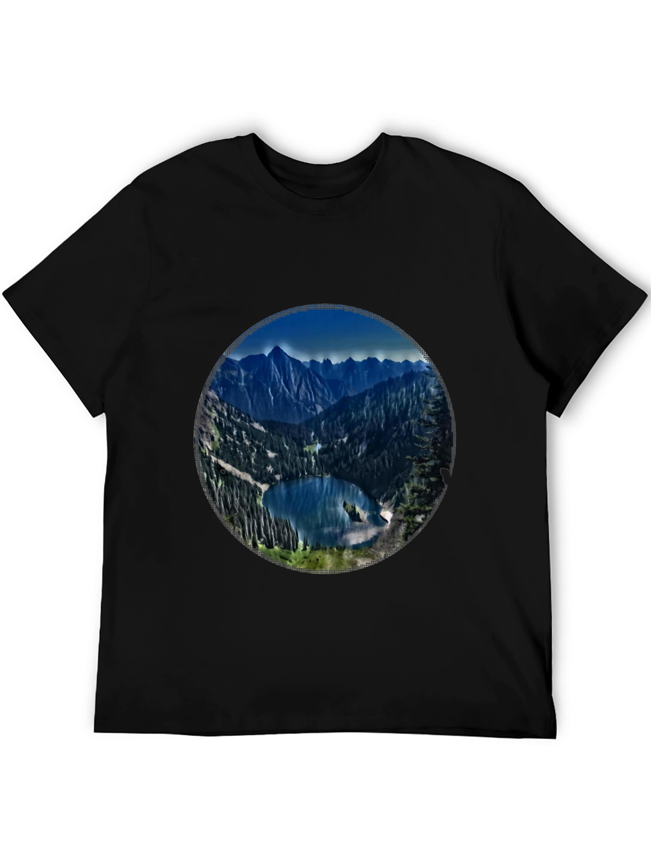 Mountain Lake Graphic Tee