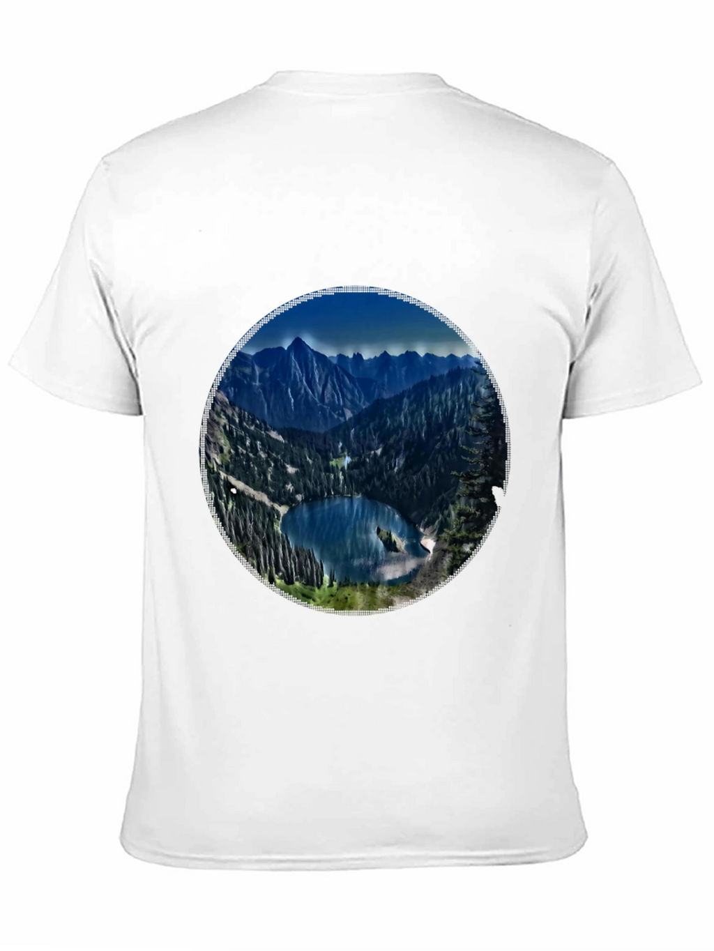 Mountain Lake Graphic Tee