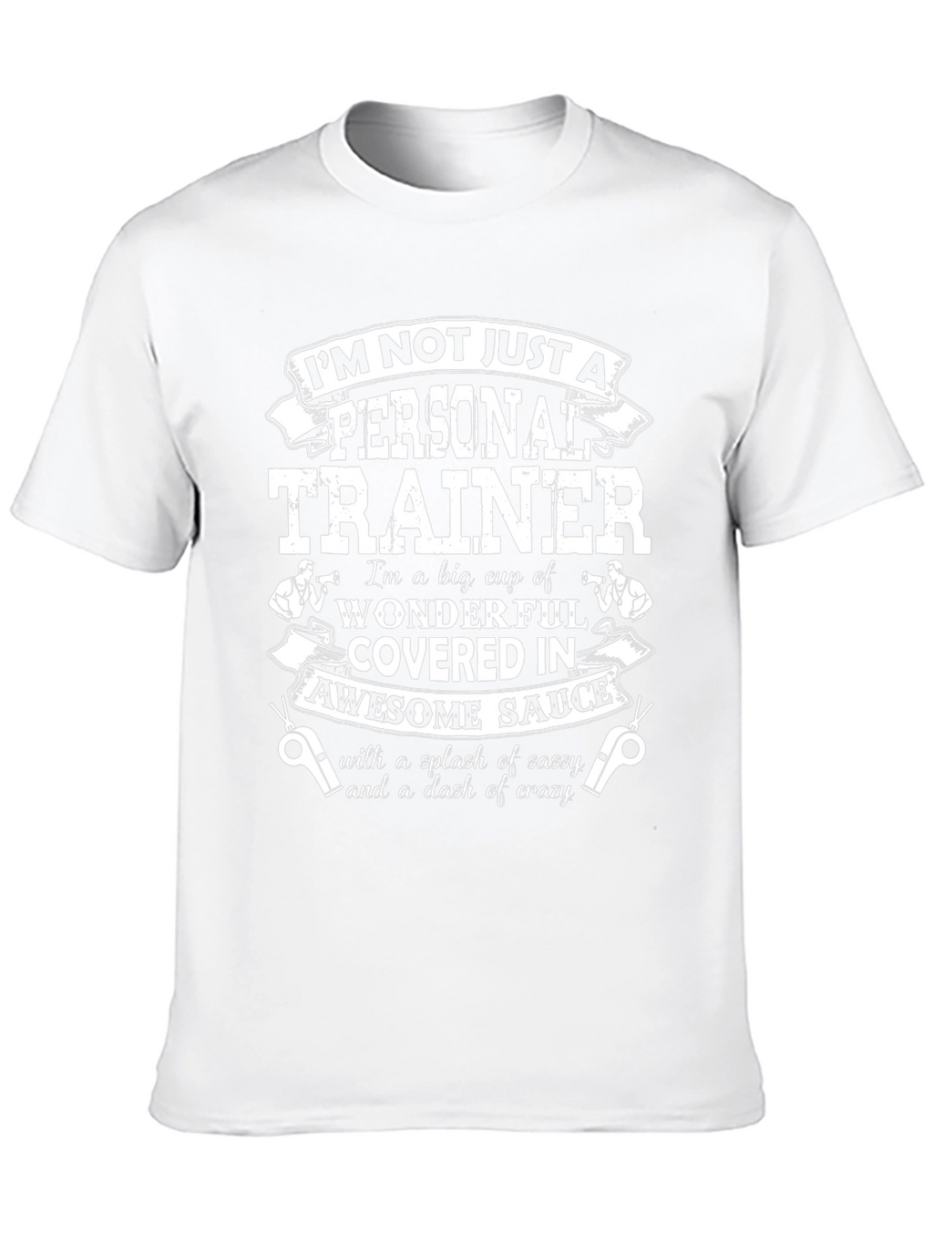 Personal Trainer Sassy & Crazy Black T-Shirt