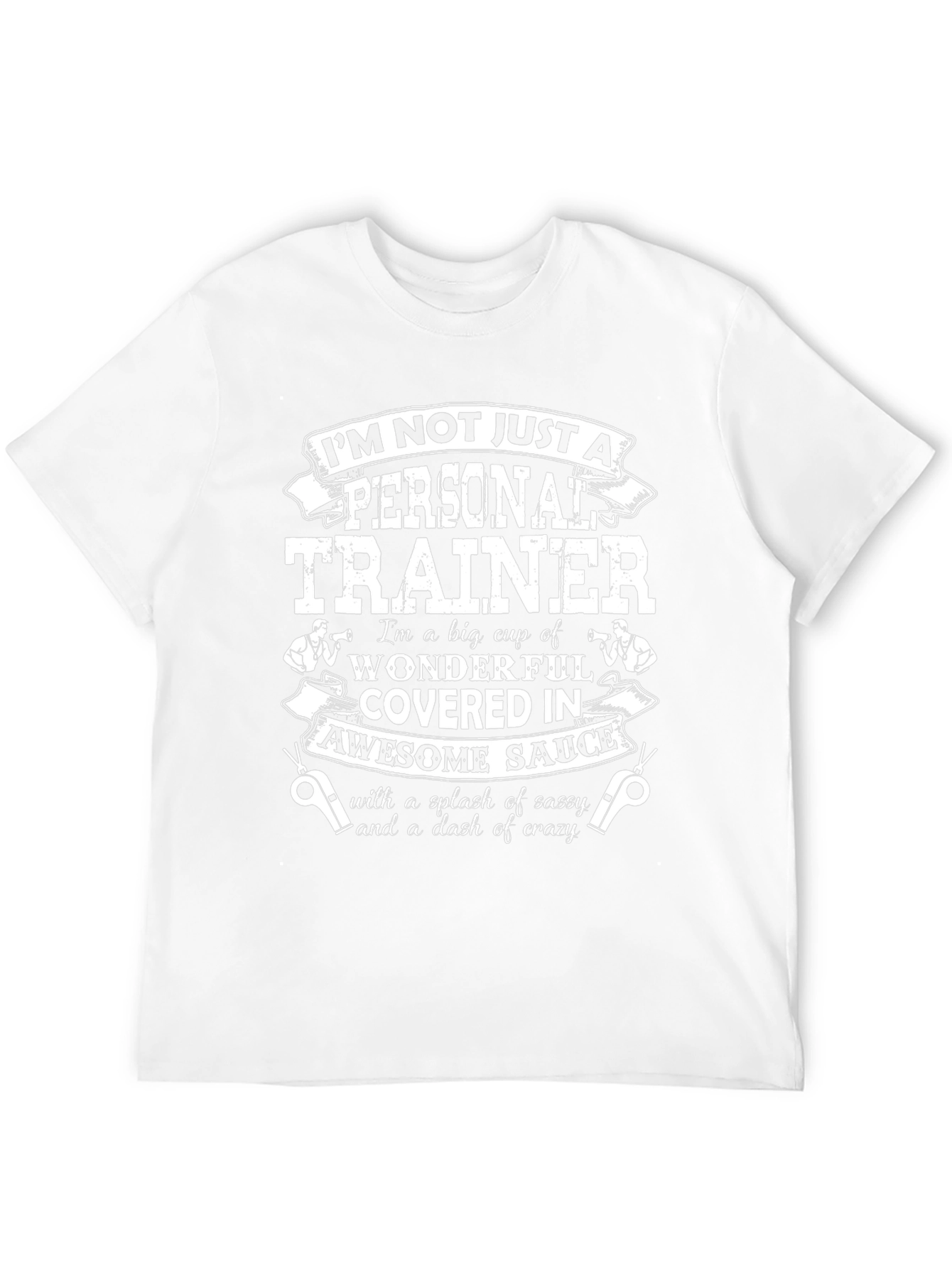 Personal Trainer Sassy & Crazy Black T-Shirt