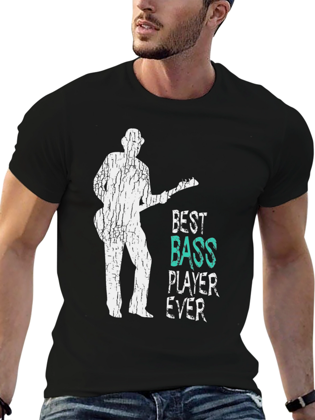 Best Bass Player Ever T-Shirt - Music Lover Tee