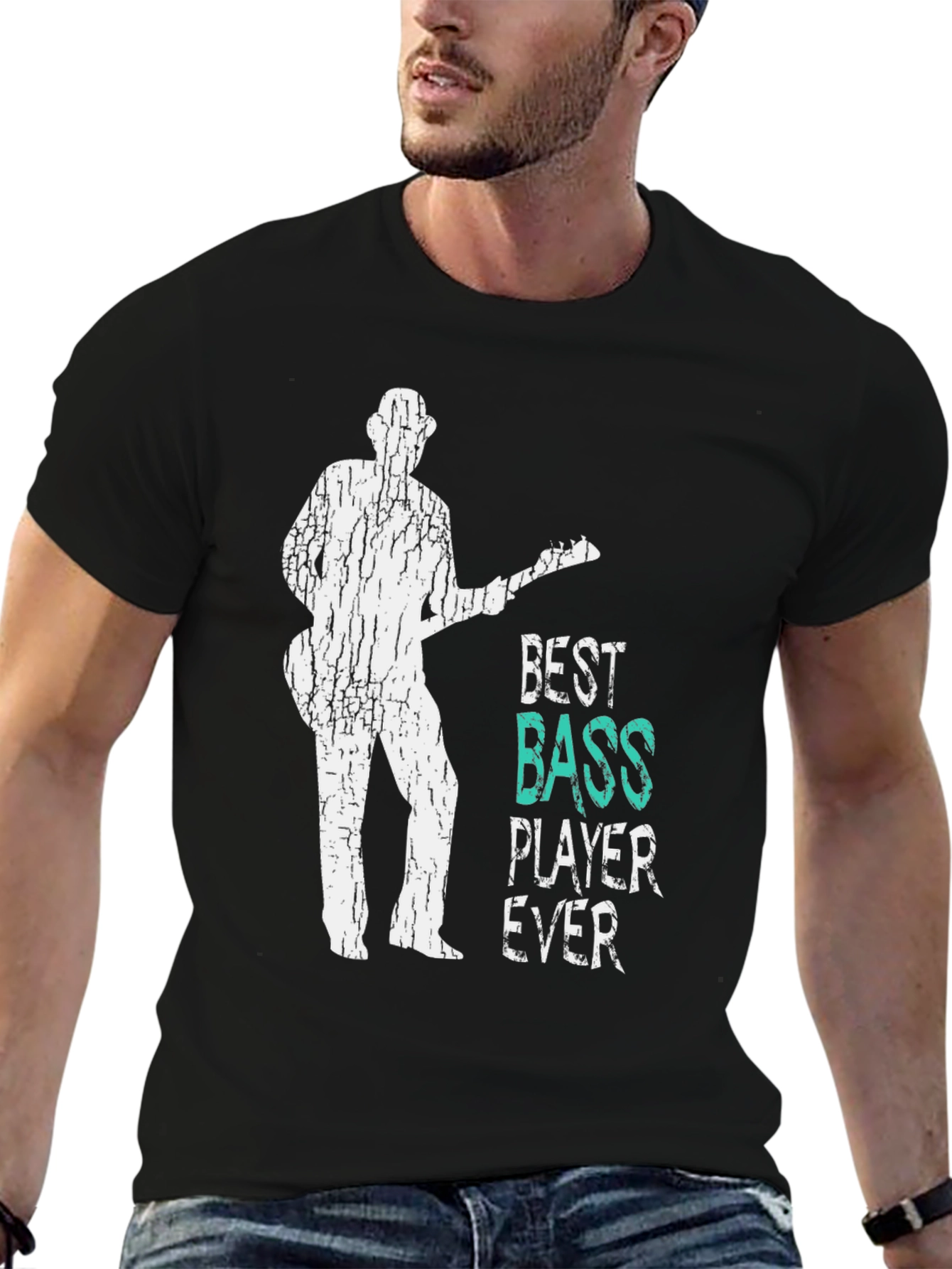 Best Bass Player Ever T-Shirt - Music Lover Tee