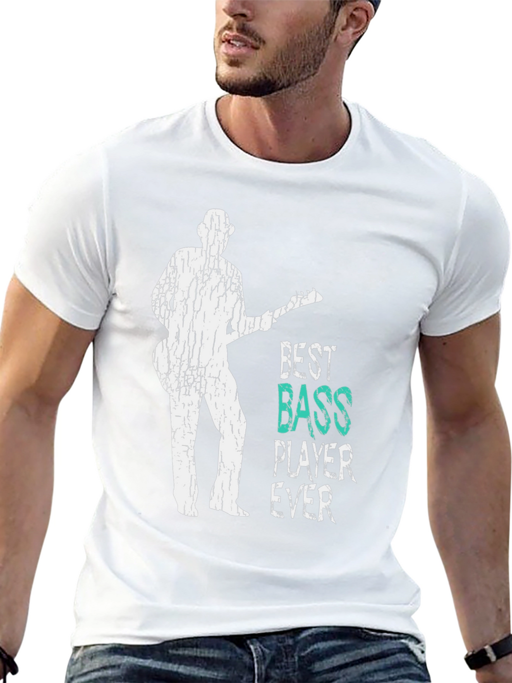 Best Bass Player Ever T-Shirt - Music Lover Tee