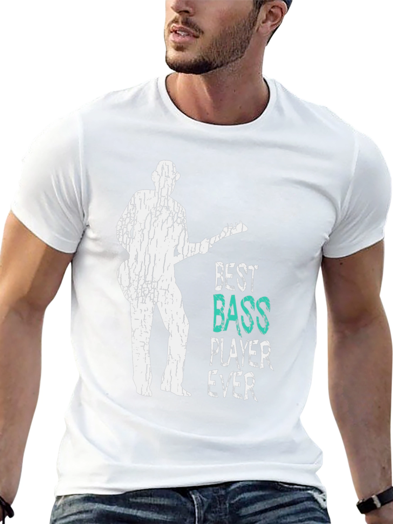 Best Bass Player Ever T-Shirt - Music Lover Tee