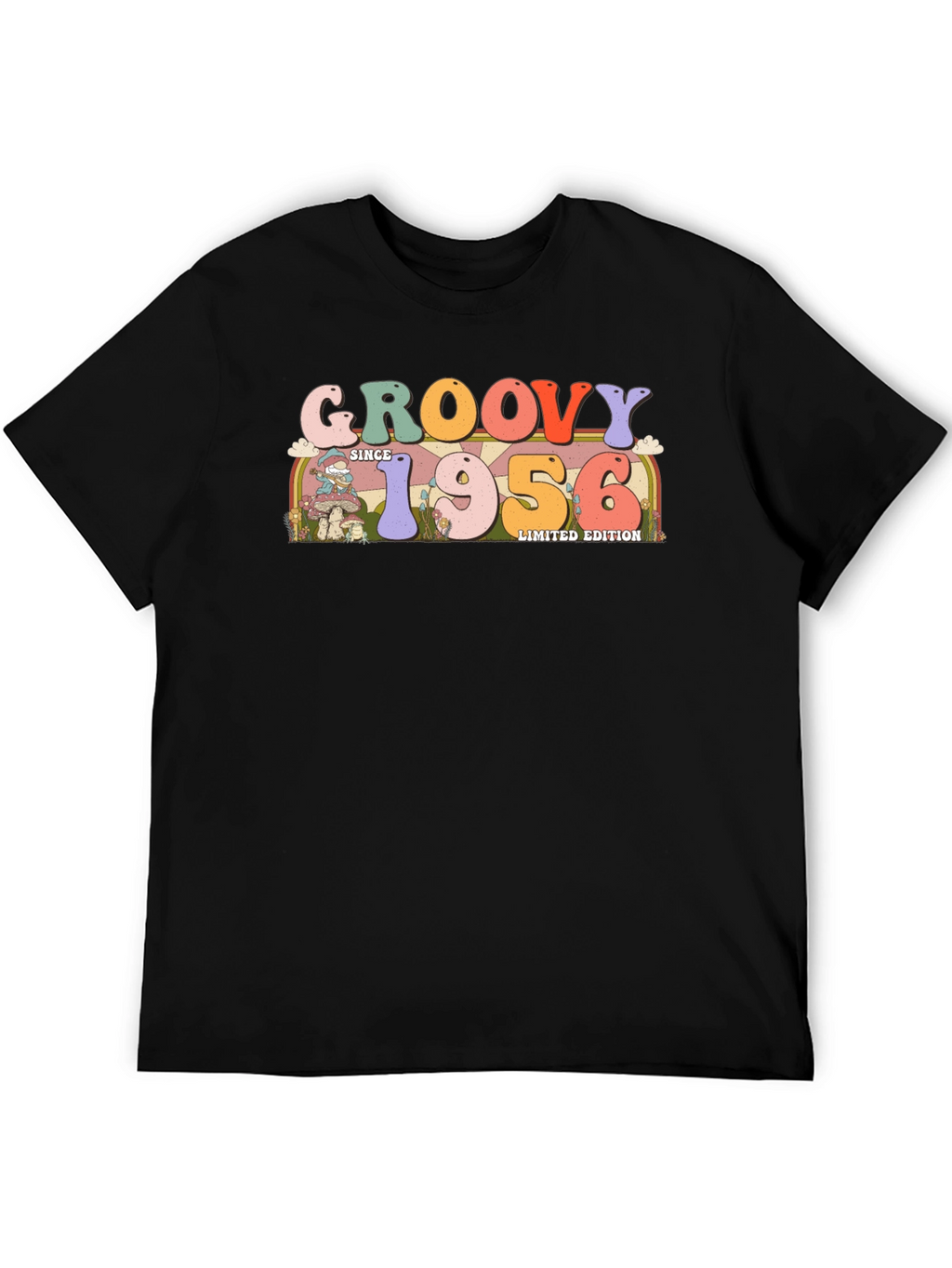 Groovy Since 1956 Limited Edition Black T-Shirt