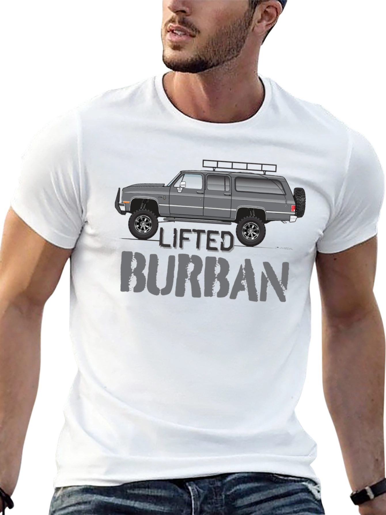 Lifted Burbain Graphic Tee - Black