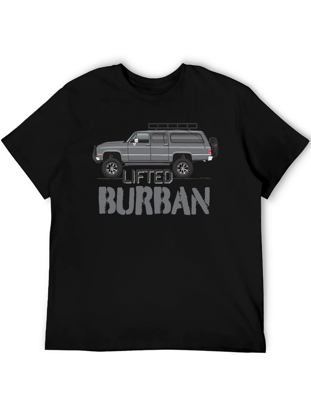 Lifted Burbain Graphic Tee - Black