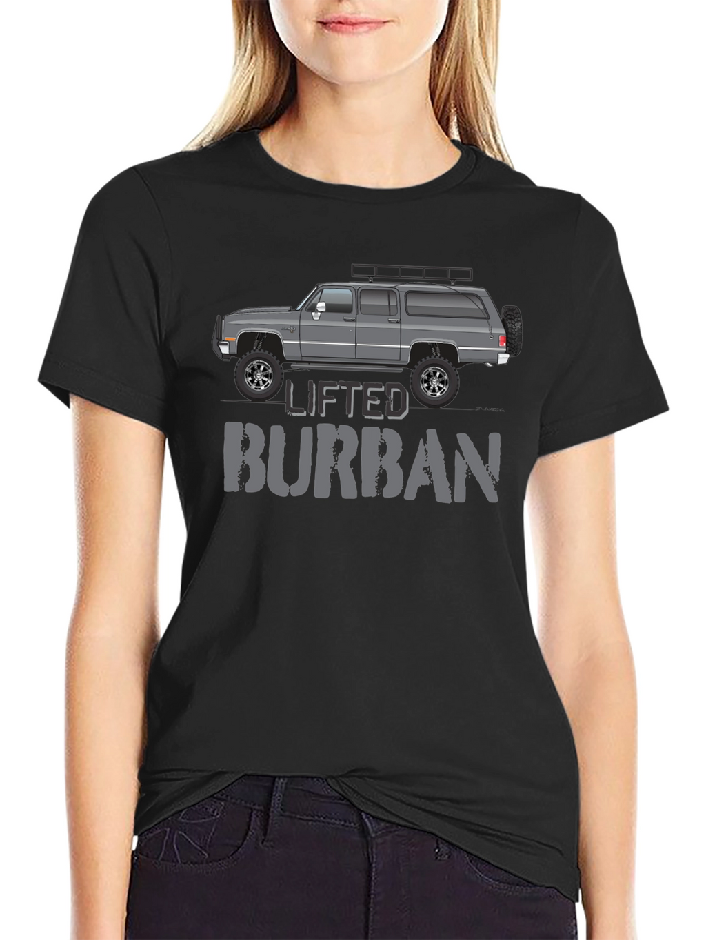 Lifted Burbain Graphic Tee - Black