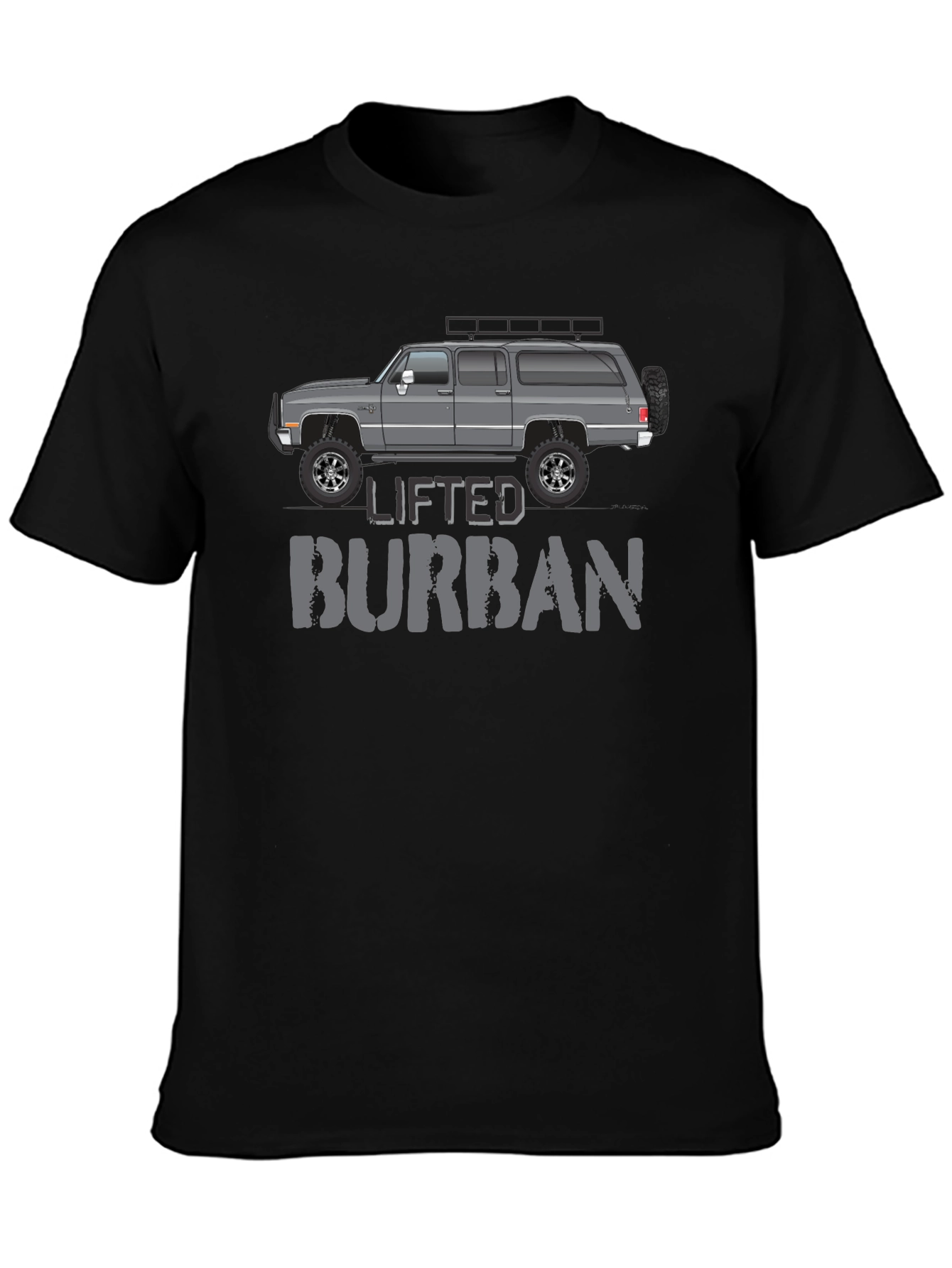 Lifted Burbain Graphic Tee - Black