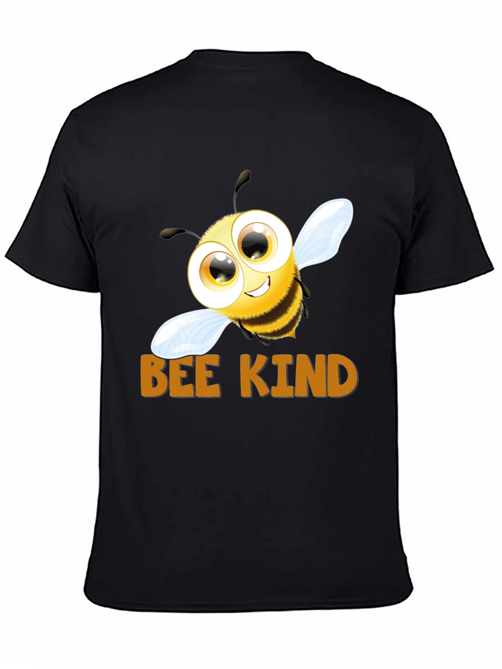 Bee Kind Graphic T-Shirt - Black Cotton