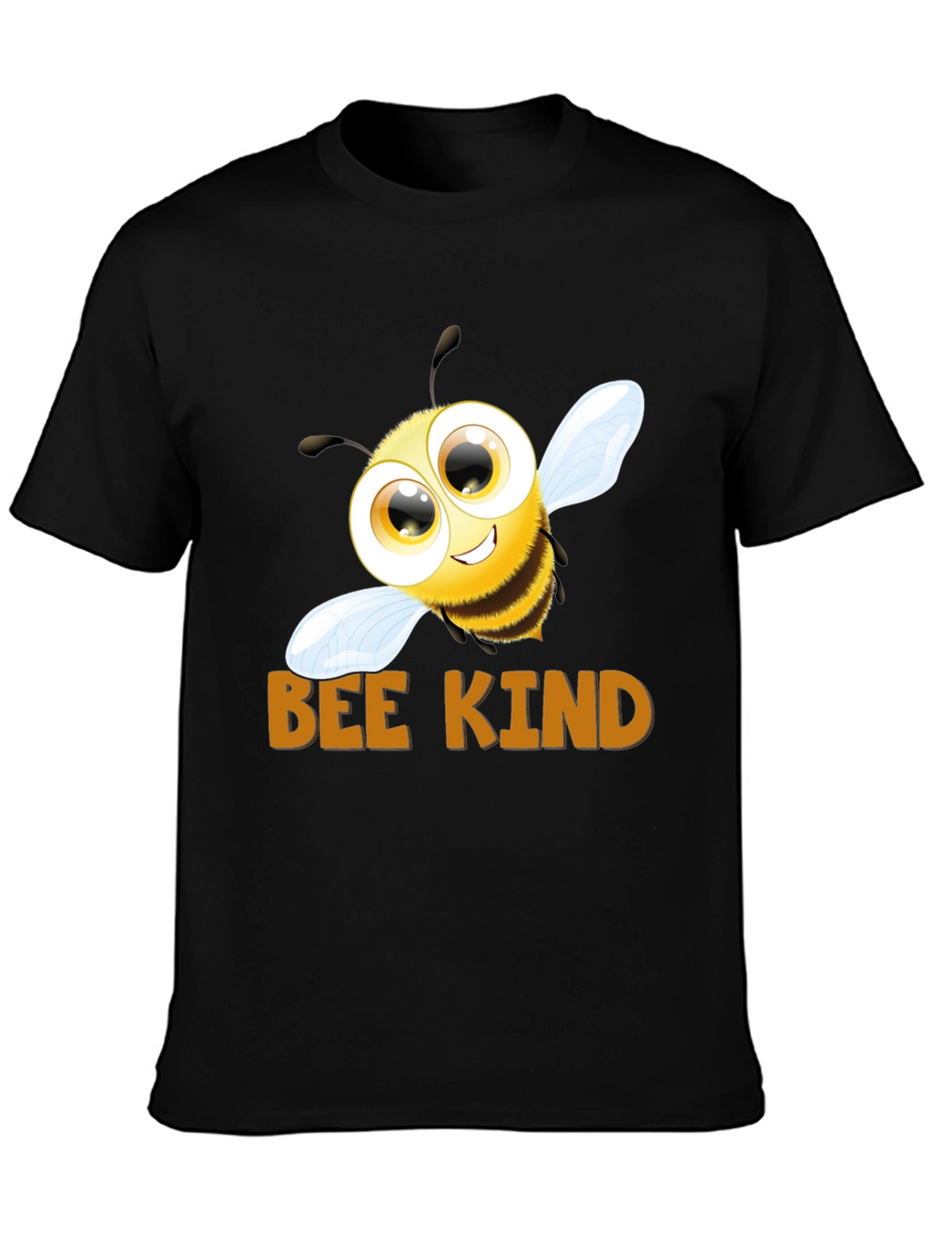Bee Kind Graphic T-Shirt - Black Cotton