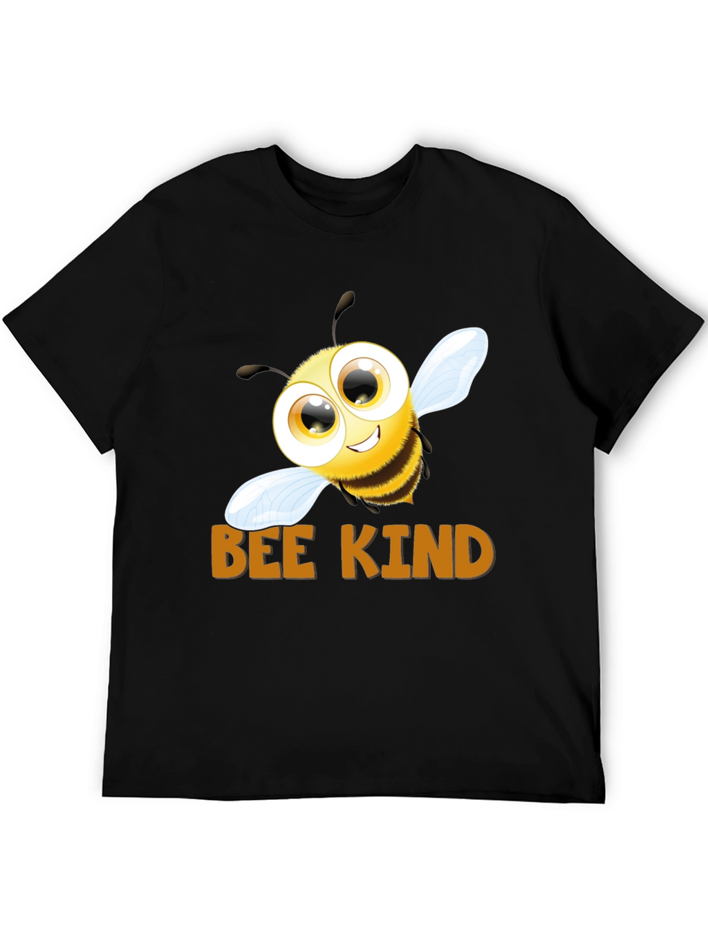 Bee Kind Graphic T-Shirt - Black Cotton
