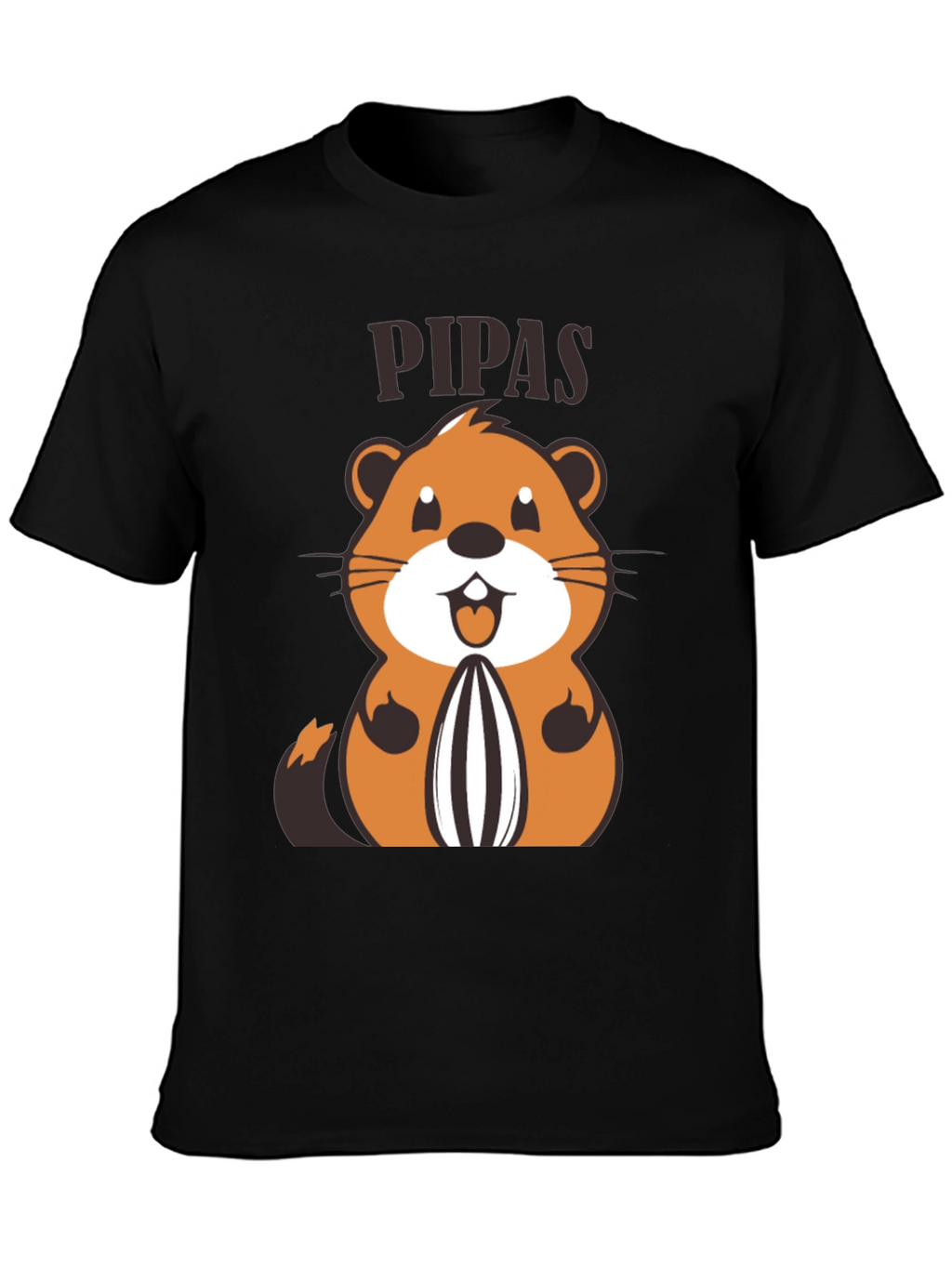 Funny PIPAS T-Shirt with Cartoon Animal Design