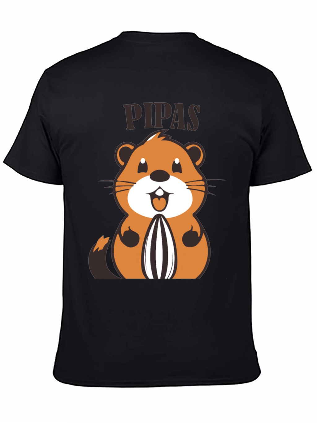 Funny PIPAS T-Shirt with Cartoon Animal Design