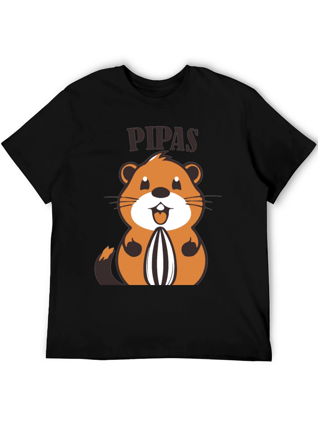 Funny PIPAS T-Shirt with Cartoon Animal Design