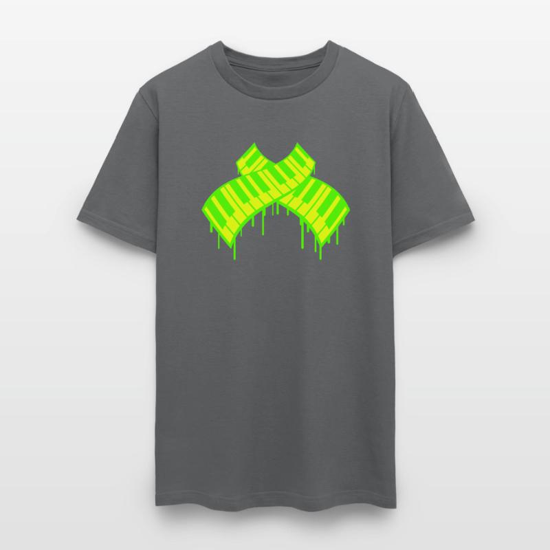 Graffiti Drops Grand Piano Synthesizer Keyboard DJ