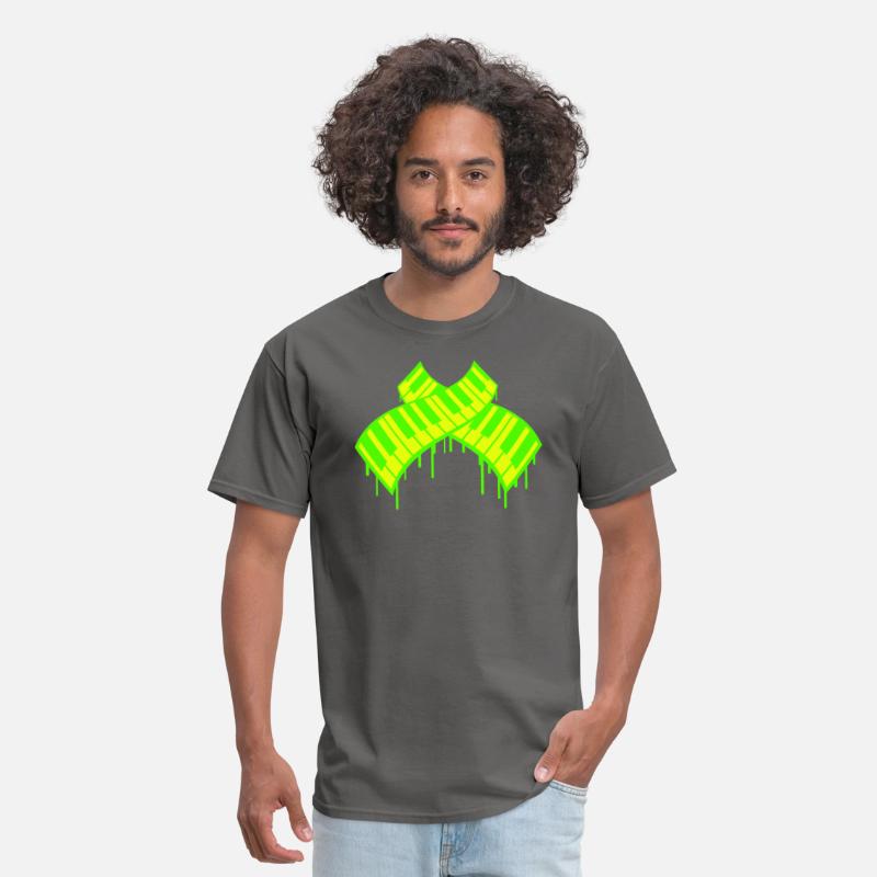 Graffiti Drops Grand Piano Synthesizer Keyboard DJ