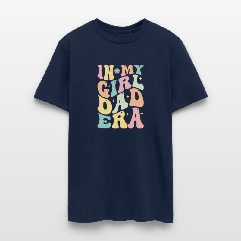Groovy Retro In My Girl Dad Era Daddy Father's Day