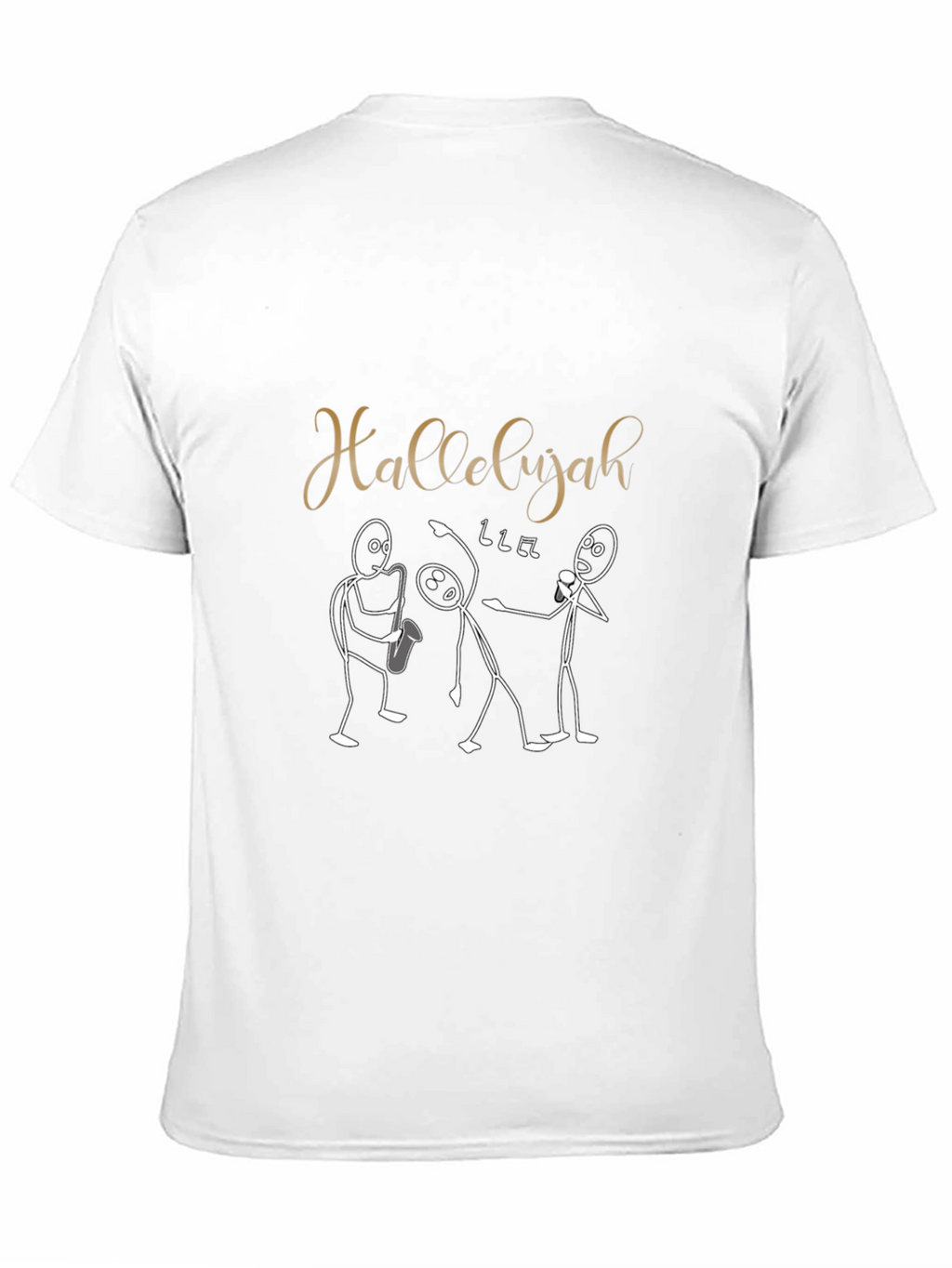 Hallelujah Stick Figure Band Unisex T-Shirt