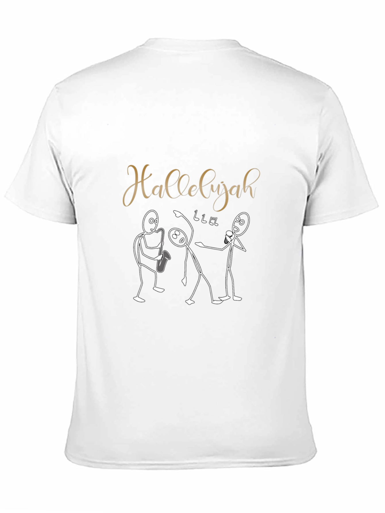 Hallelujah Stick Figure Band Unisex T-Shirt