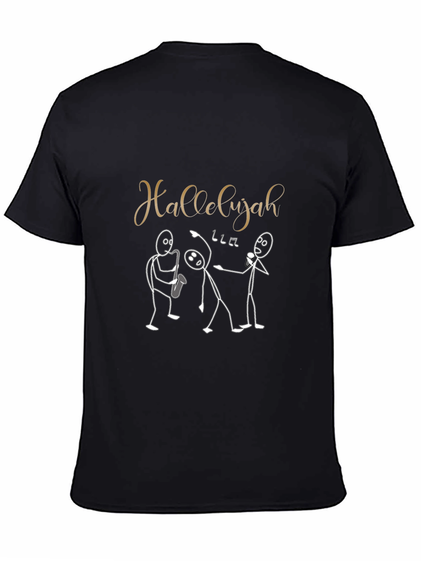 Hallelujah Stick Figure Band Unisex T-Shirt