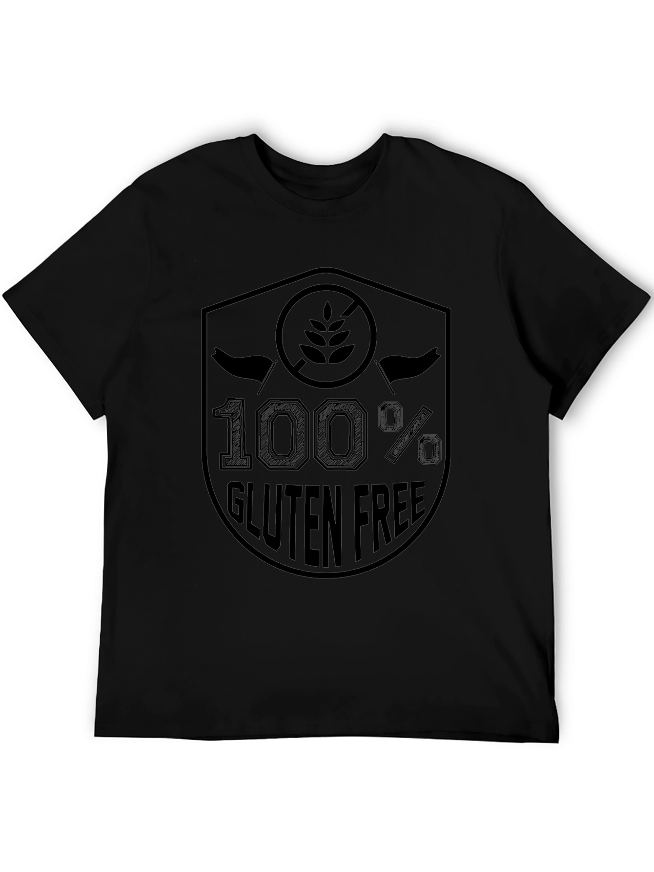 100% Gluten Free T-Shirt - Novelty Apparel