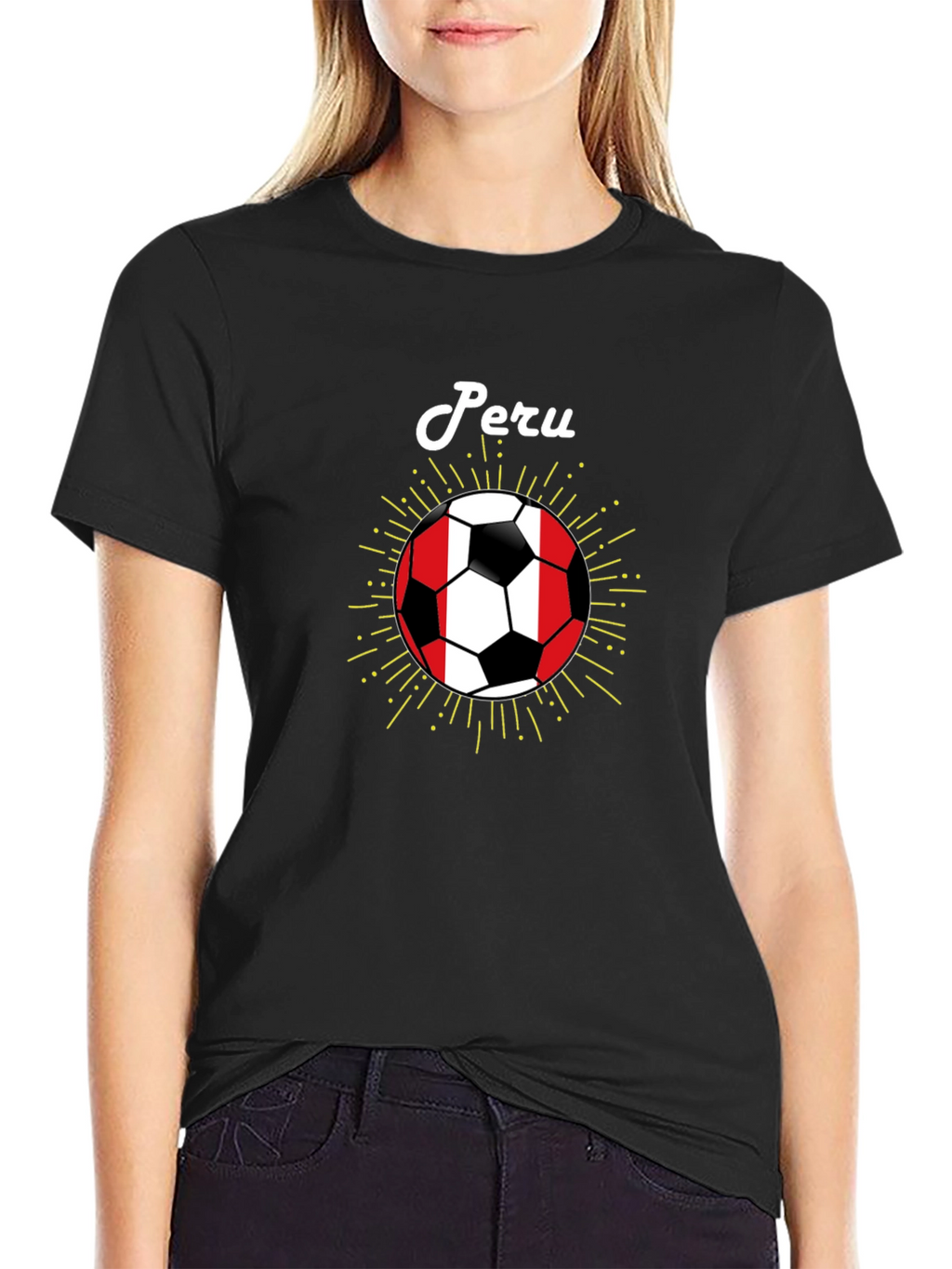 Peru Soccer Flag T-Shirt