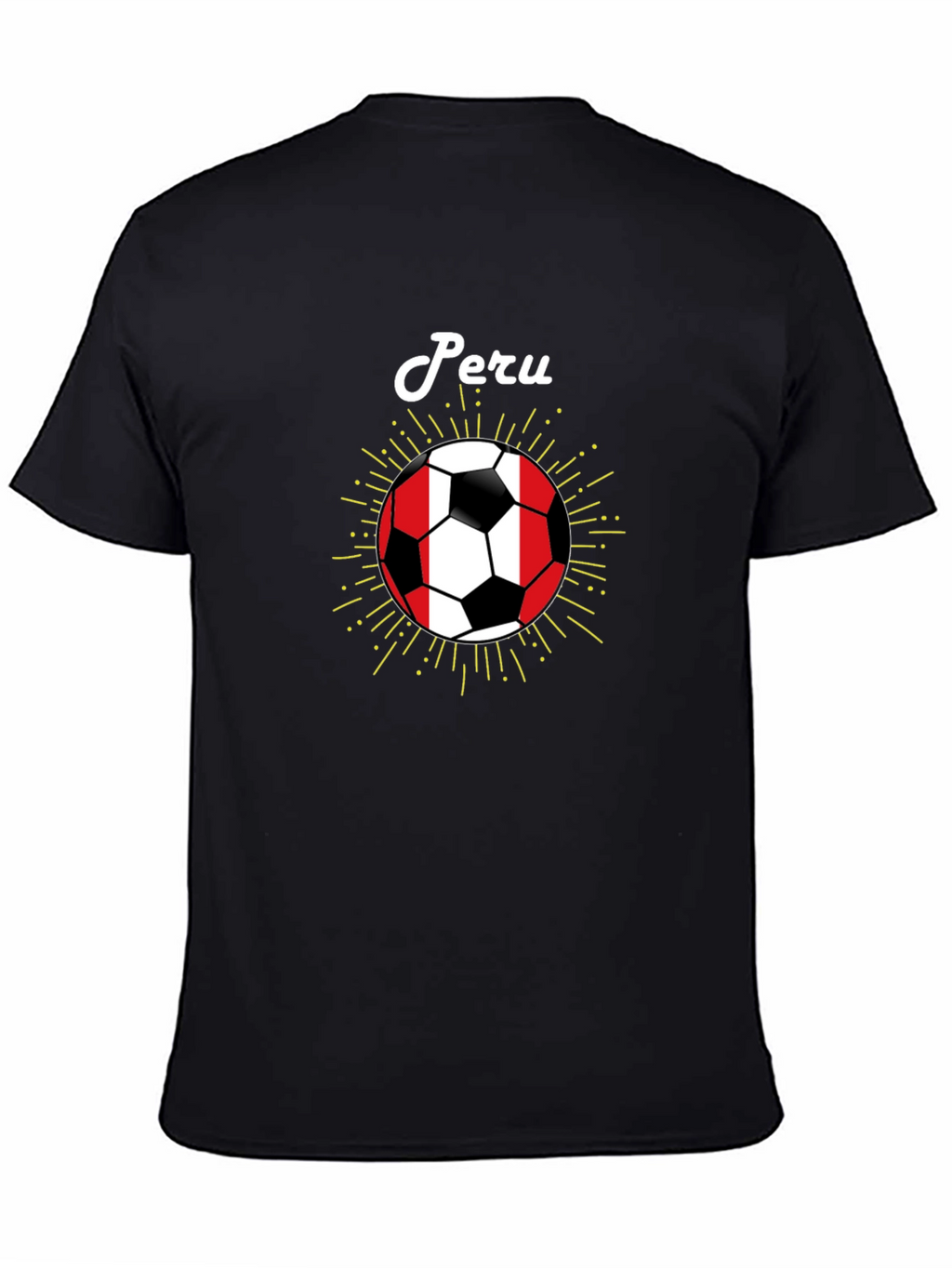 Peru Soccer Flag T-Shirt