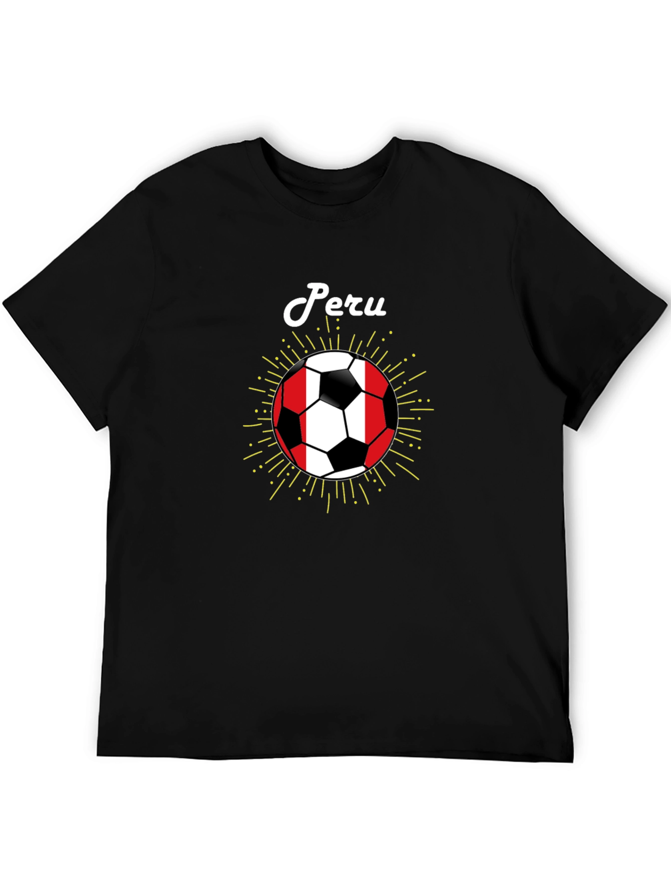 Peru Soccer Flag T-Shirt