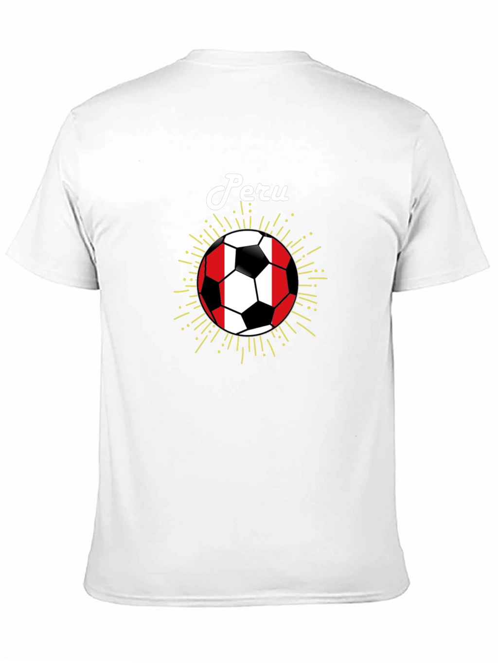 Peru Soccer Flag T-Shirt