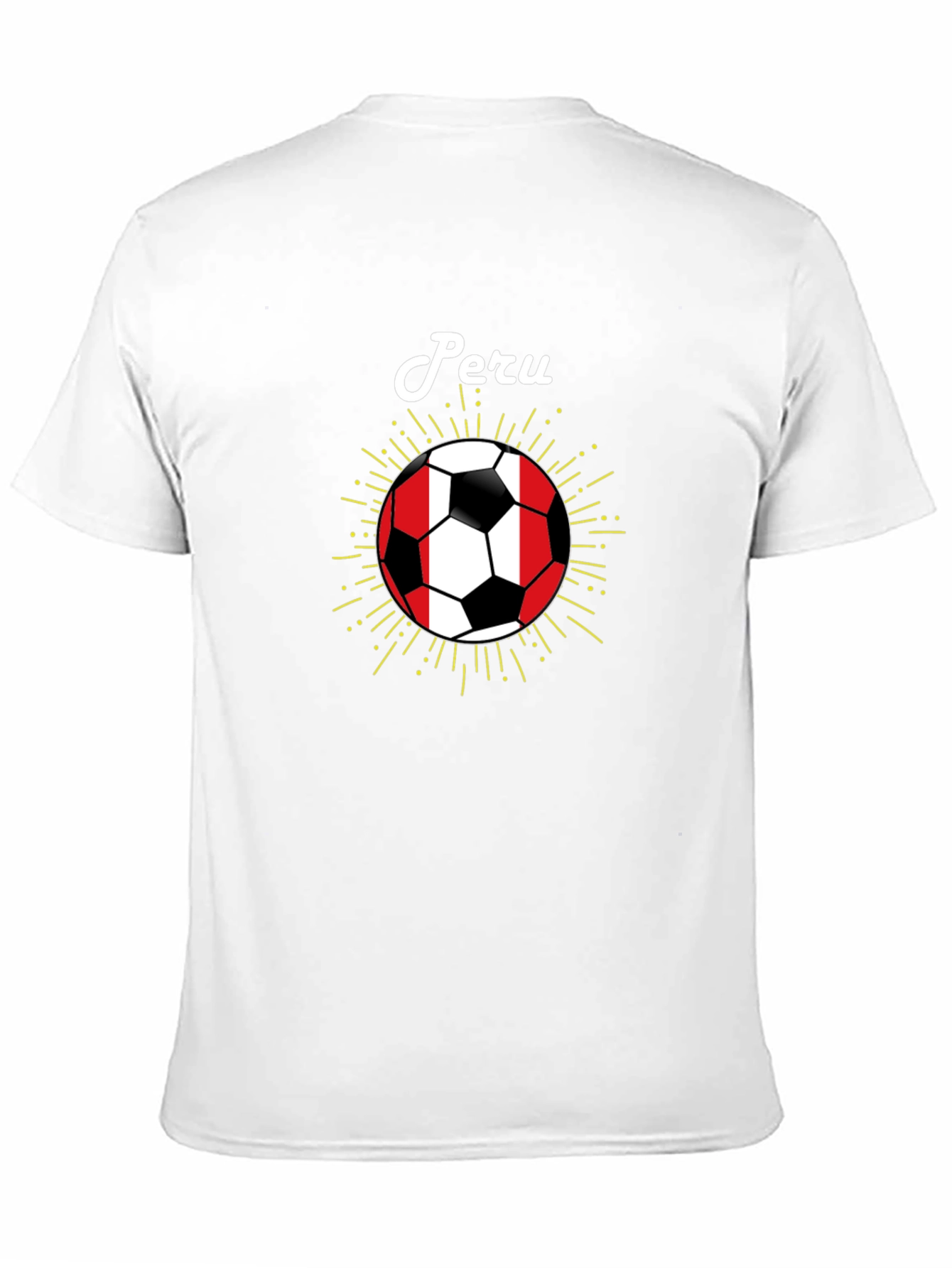 Peru Soccer Flag T-Shirt