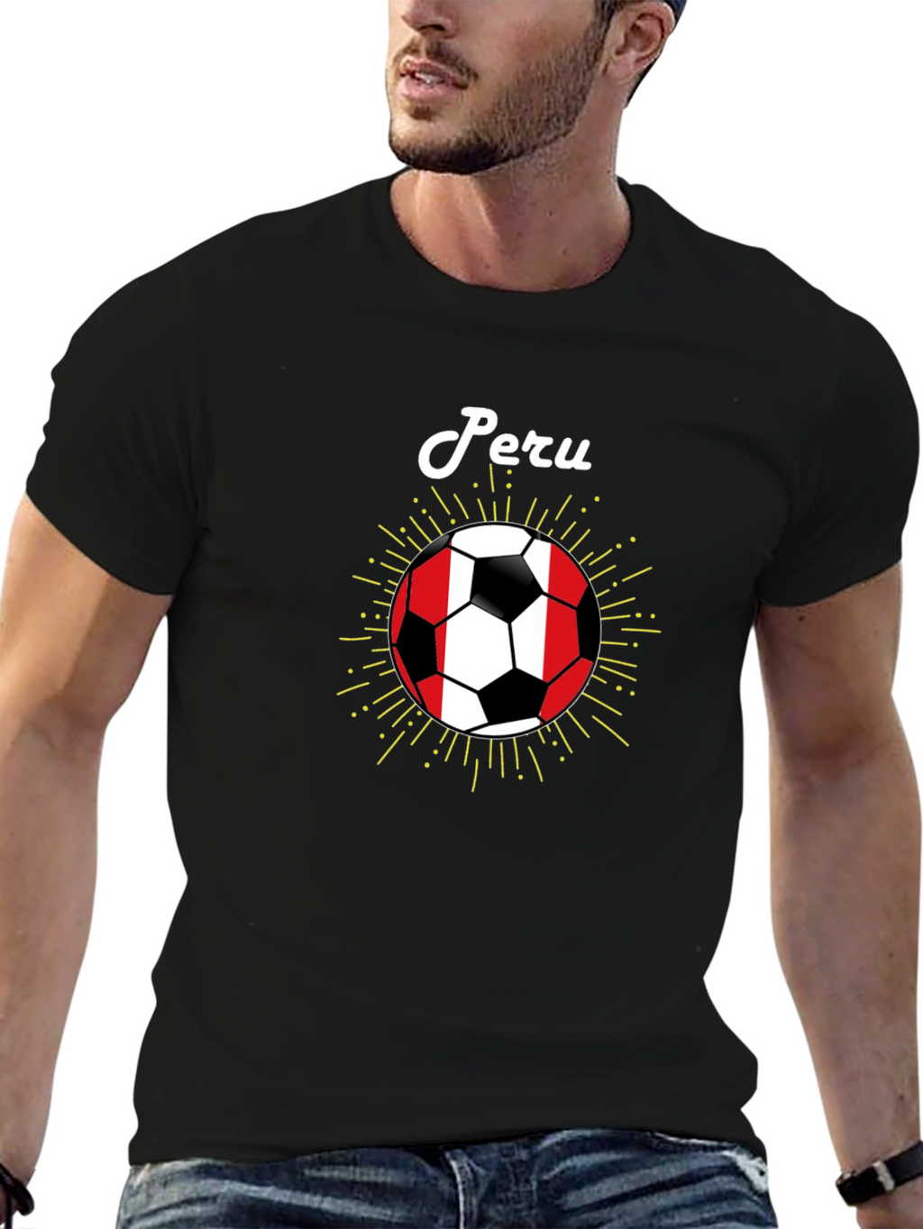Peru Soccer Flag T-Shirt