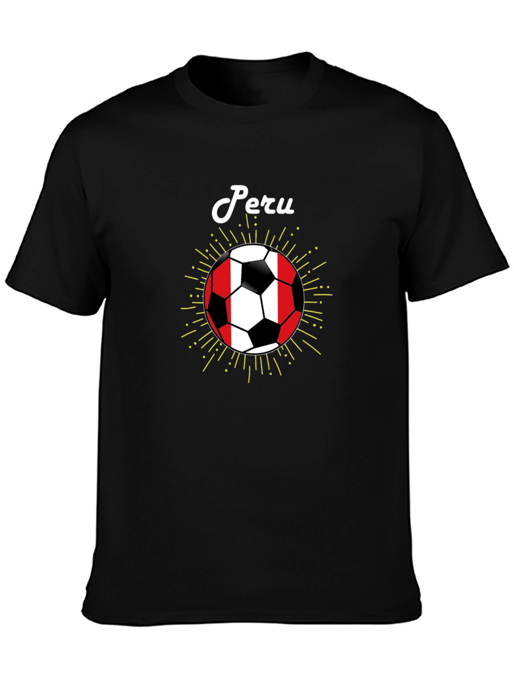 Peru Soccer Flag T-Shirt