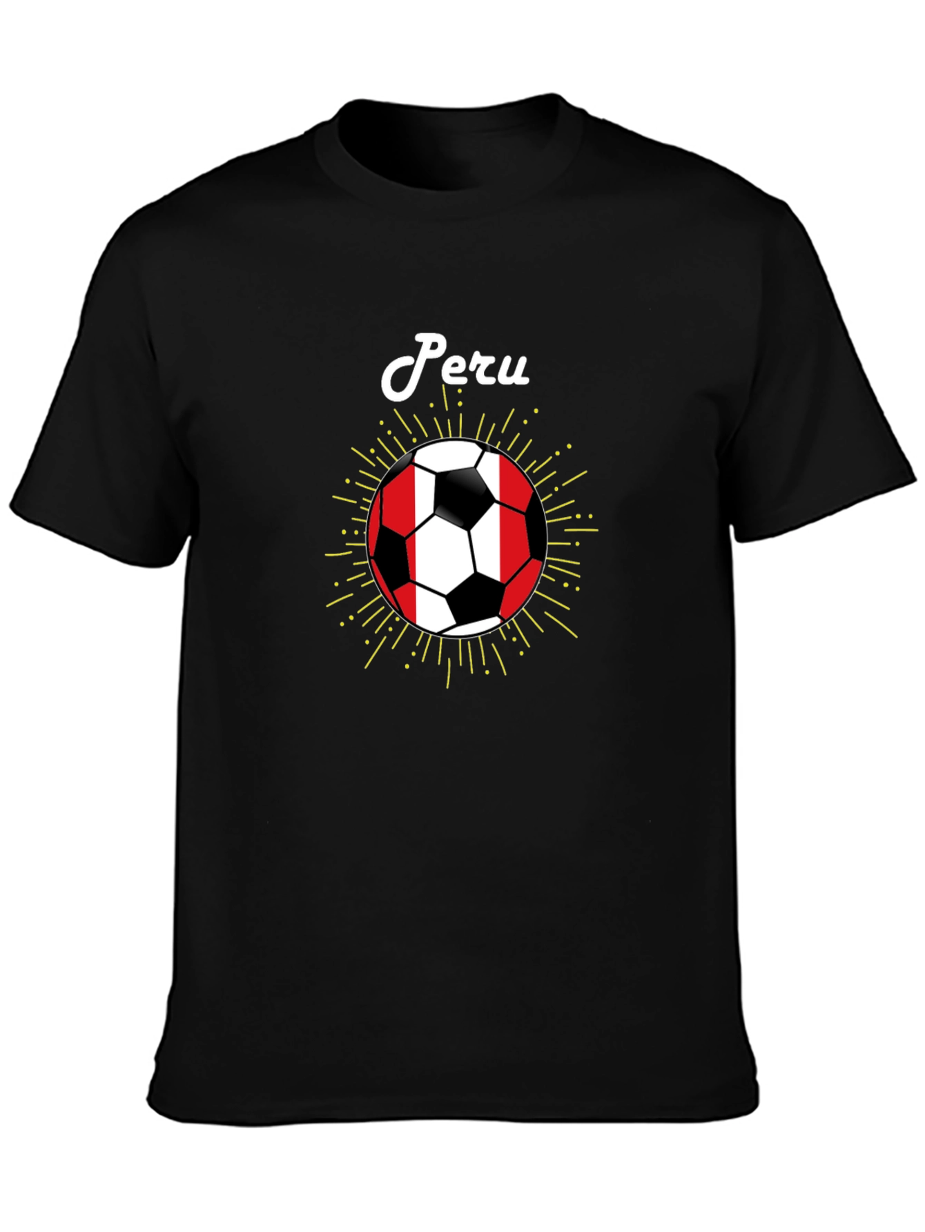 Peru Soccer Flag T-Shirt