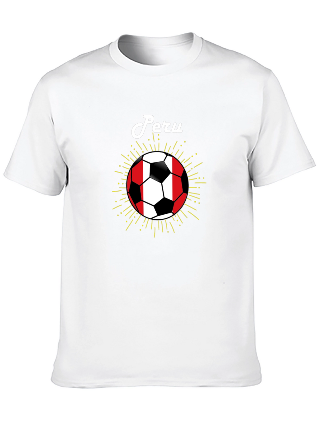 Peru Soccer Flag T-Shirt