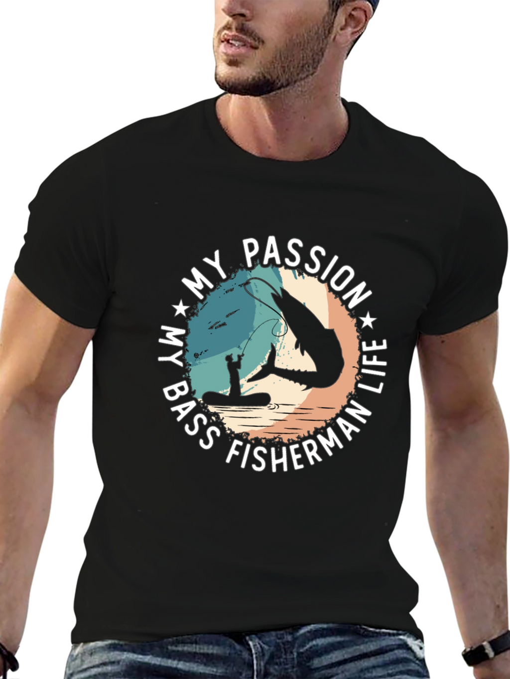 Bass Fisherman Life T-Shirt | My Passion