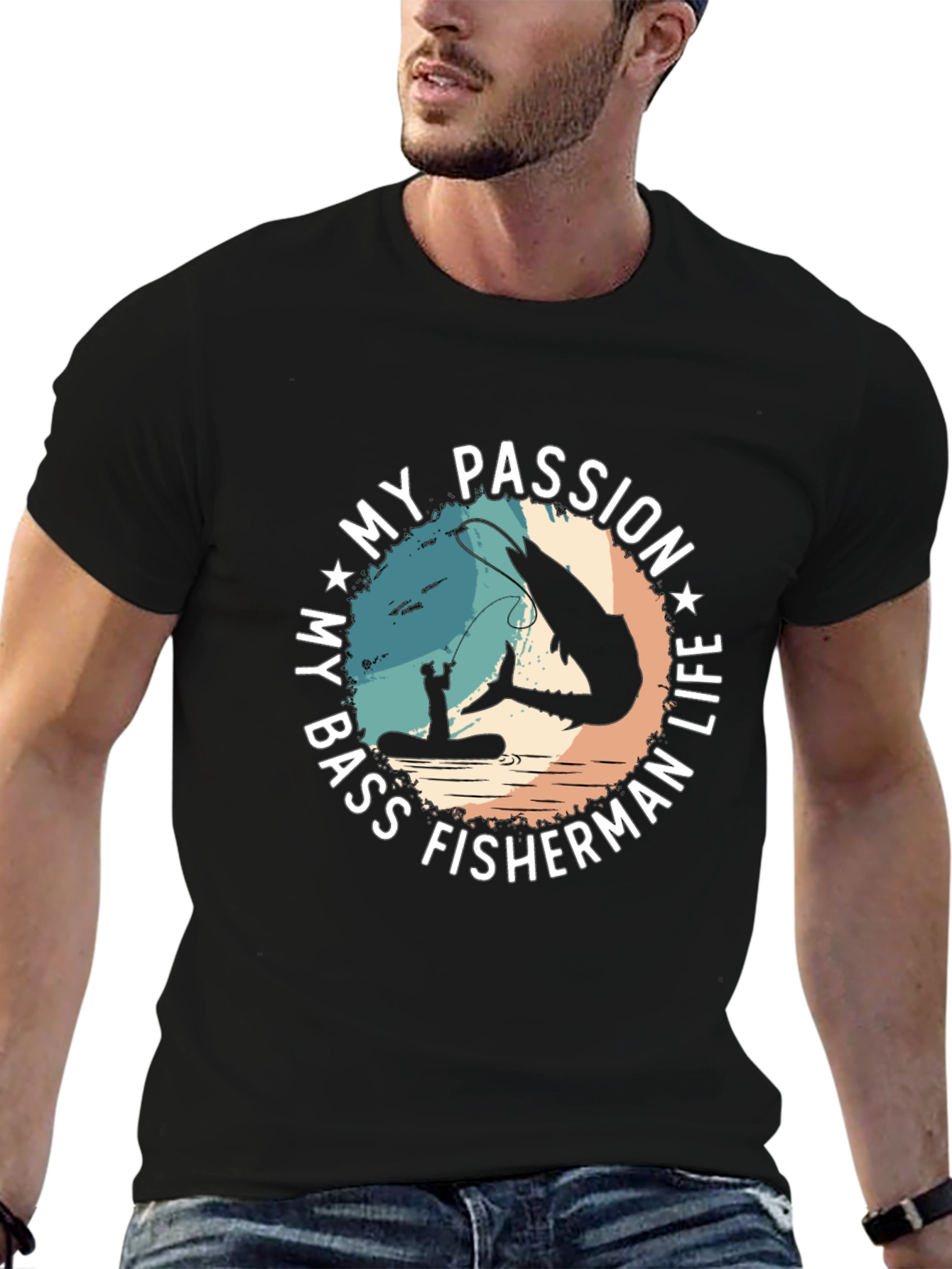 Bass Fisherman Life T-Shirt | My Passion