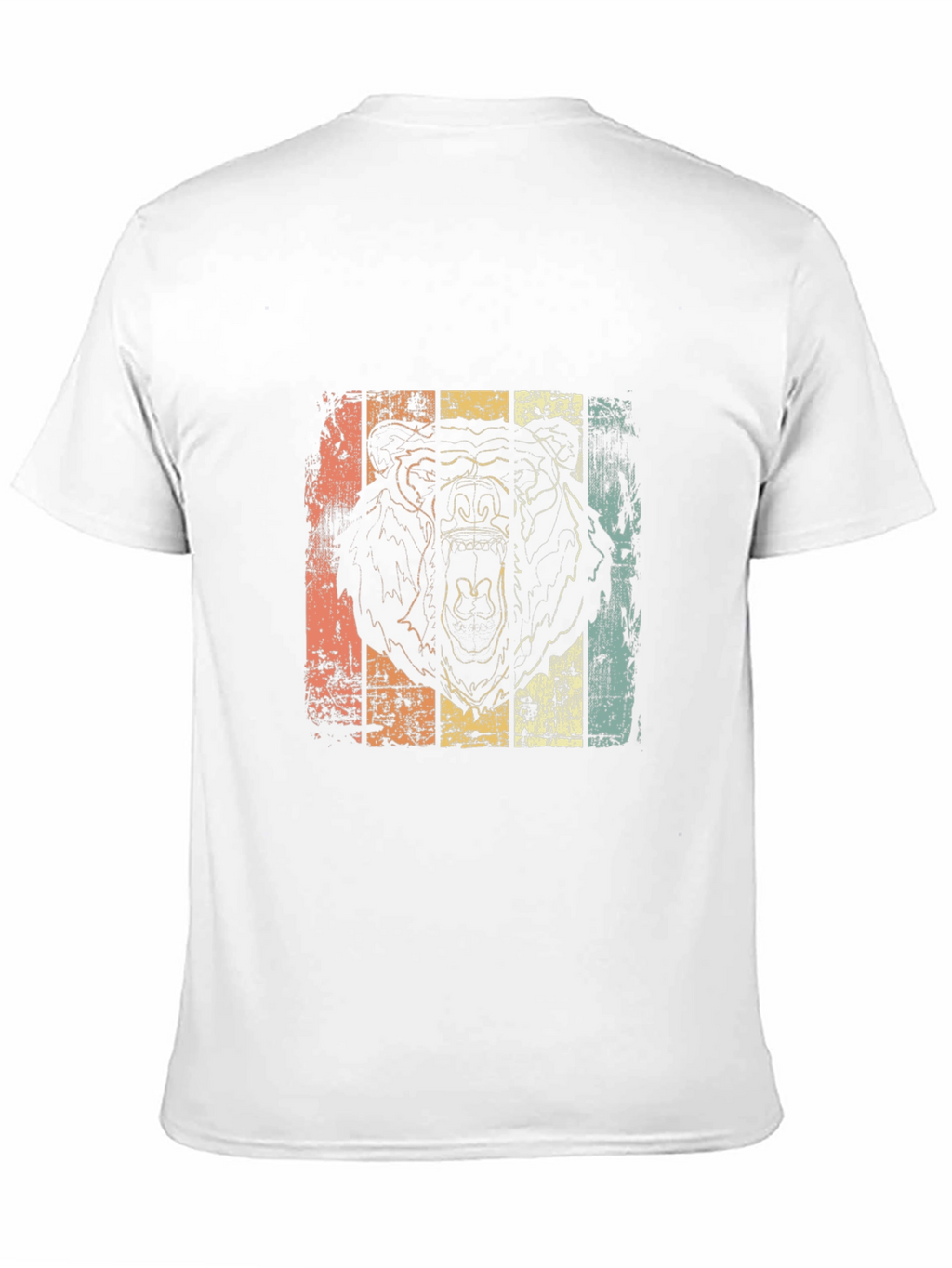 Retro Bear Graphic T-Shirt
