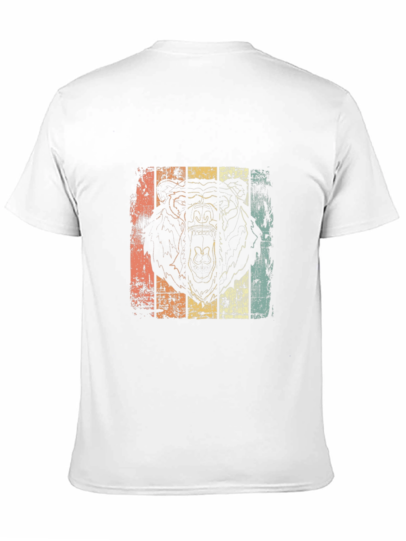 Retro Bear Graphic T-Shirt