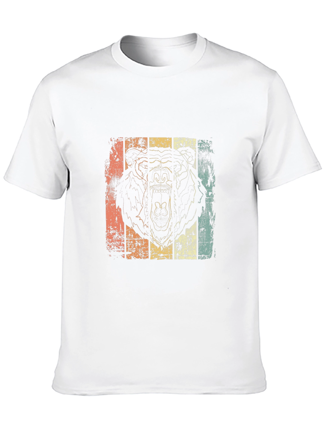 Retro Bear Graphic T-Shirt
