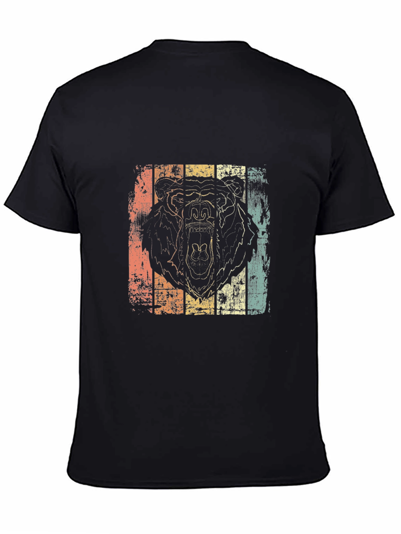 Retro Bear Graphic T-Shirt