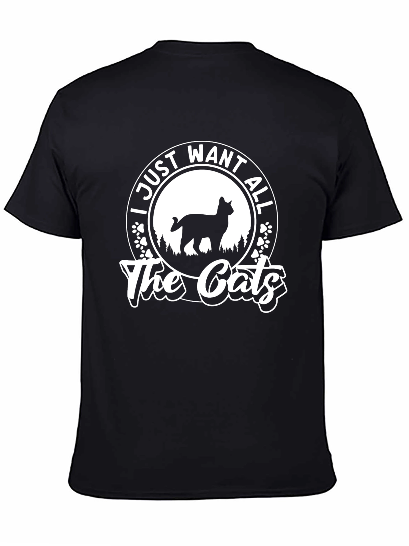 I Just Want All The Cats Graphic Tee