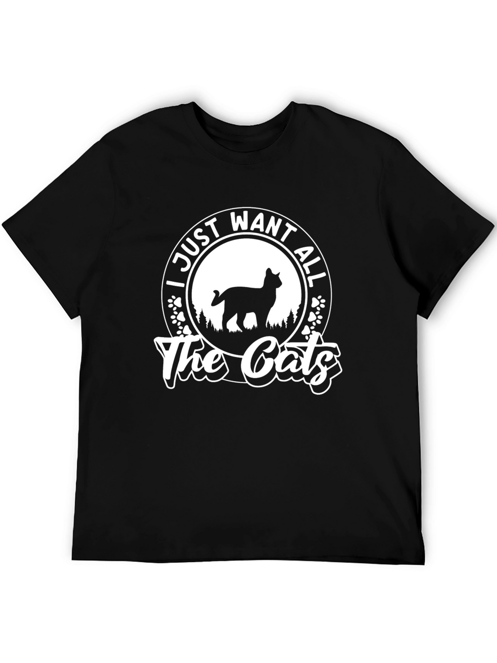 I Just Want All The Cats Graphic Tee