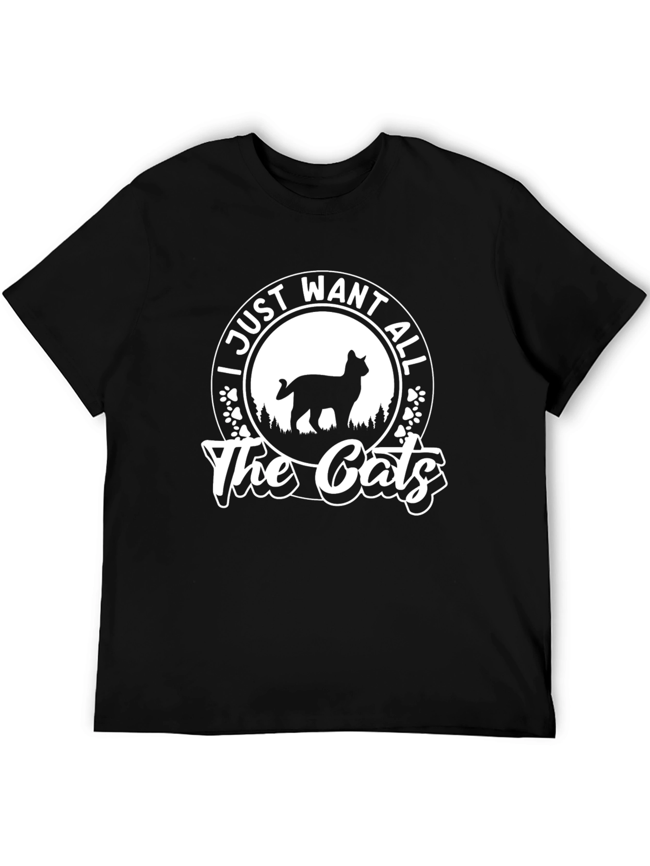 I Just Want All The Cats Graphic Tee
