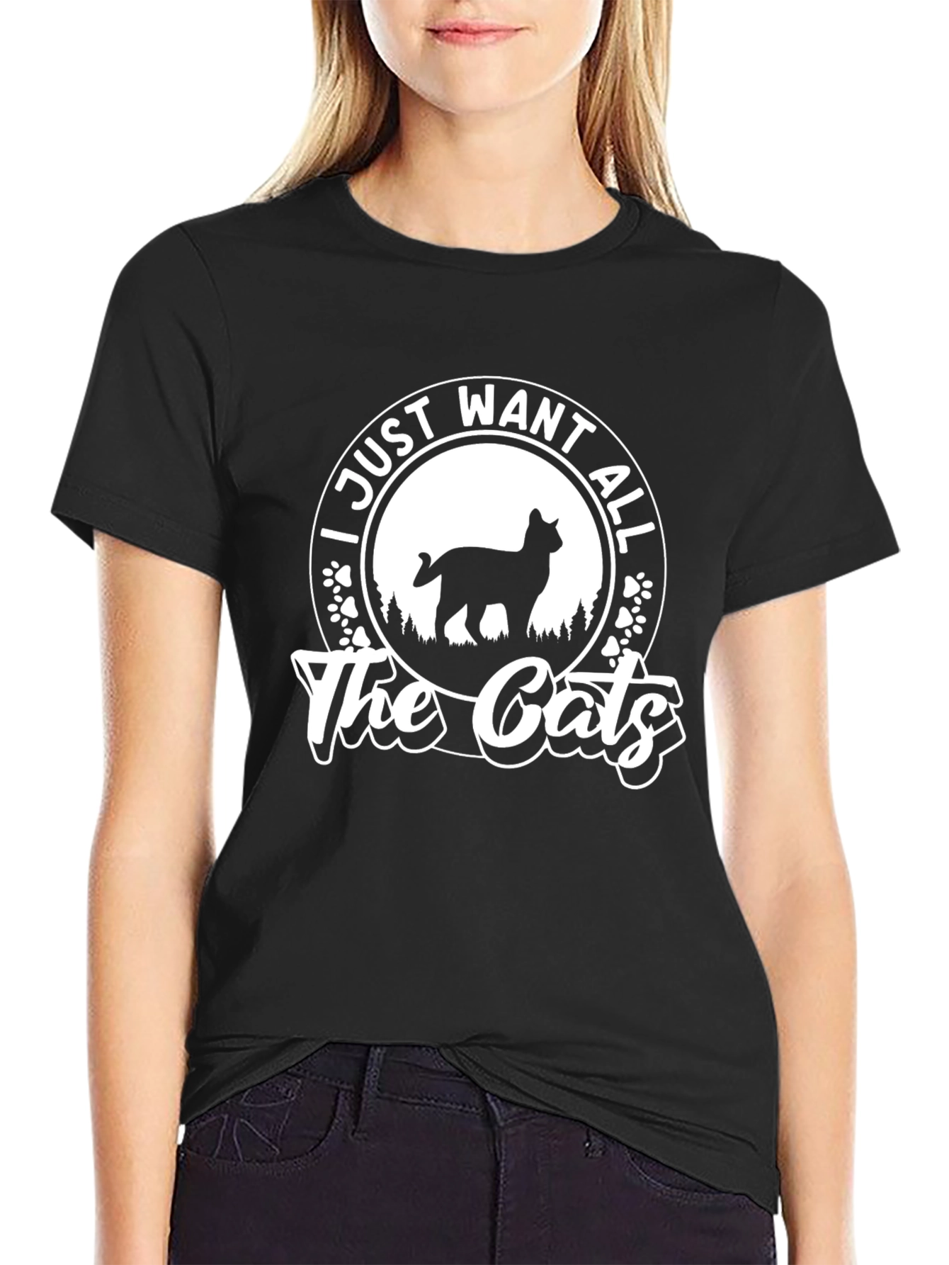 I Just Want All The Cats Graphic Tee