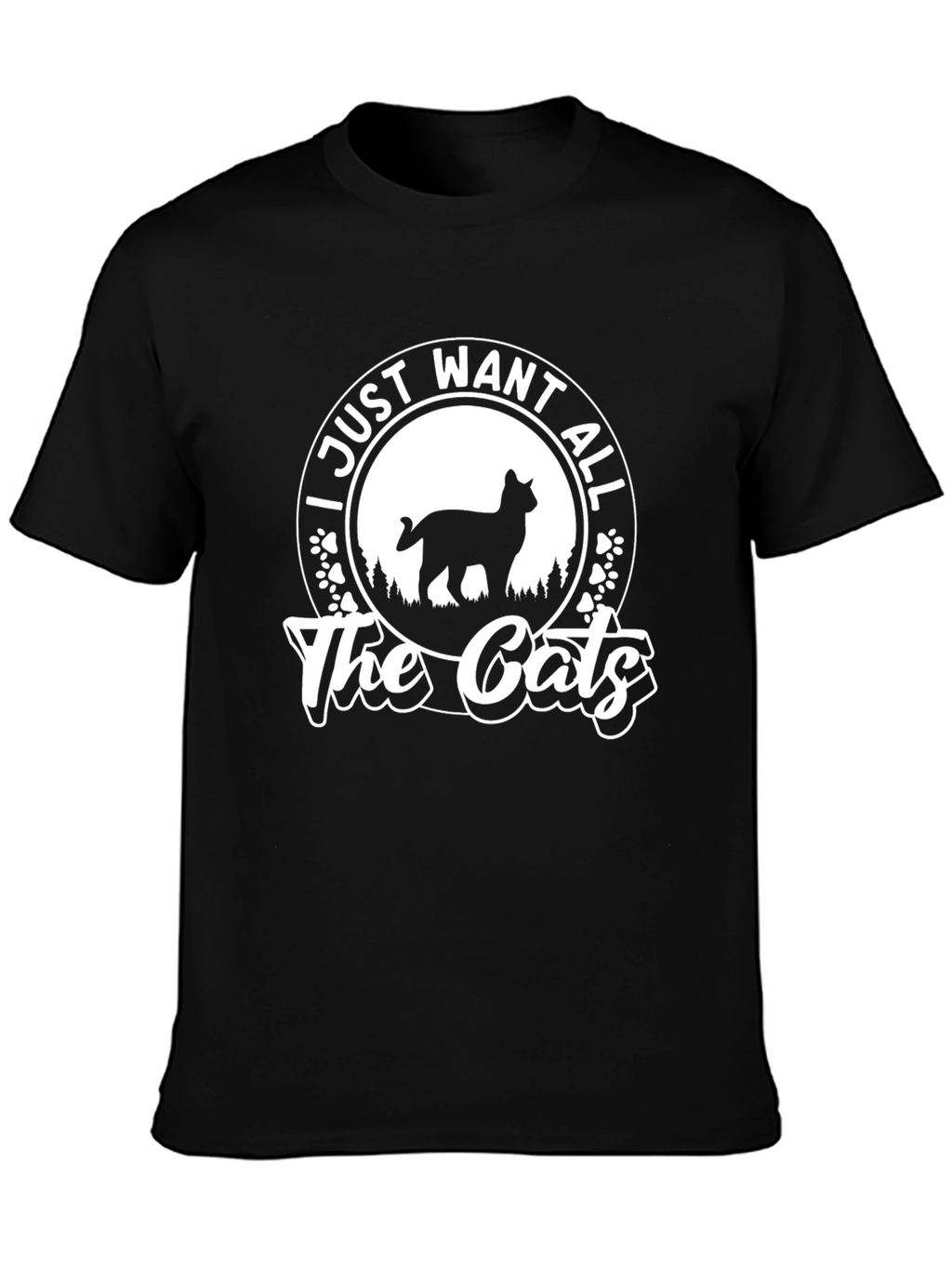 I Just Want All The Cats Graphic Tee