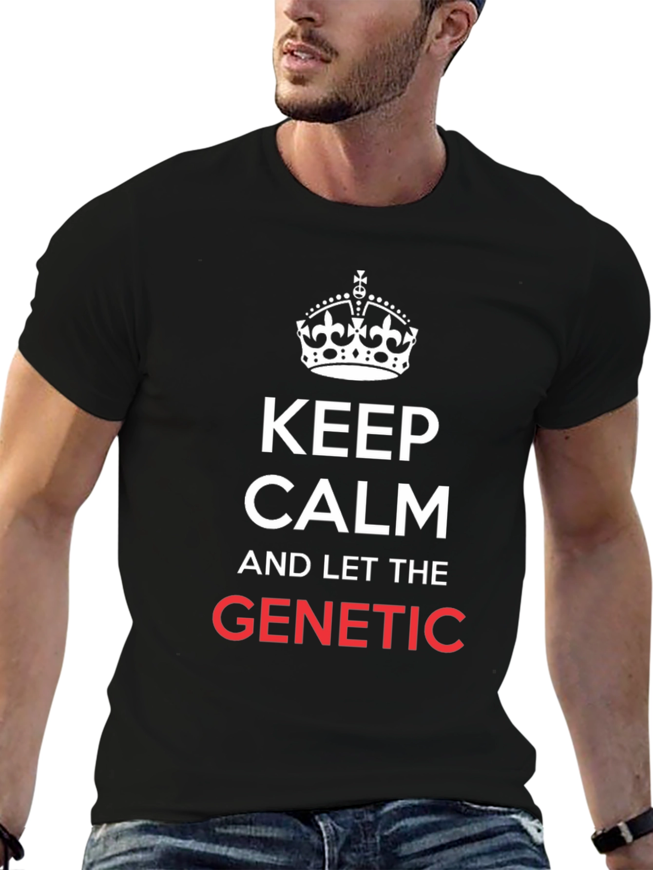 Keep Calm & Let The Genetic T-Shirt
