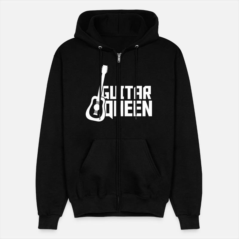 Guitar Queen Guitarist Text Bassist Woman Quote