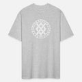 Gungnir Symbol with Elder Futhark Distressed