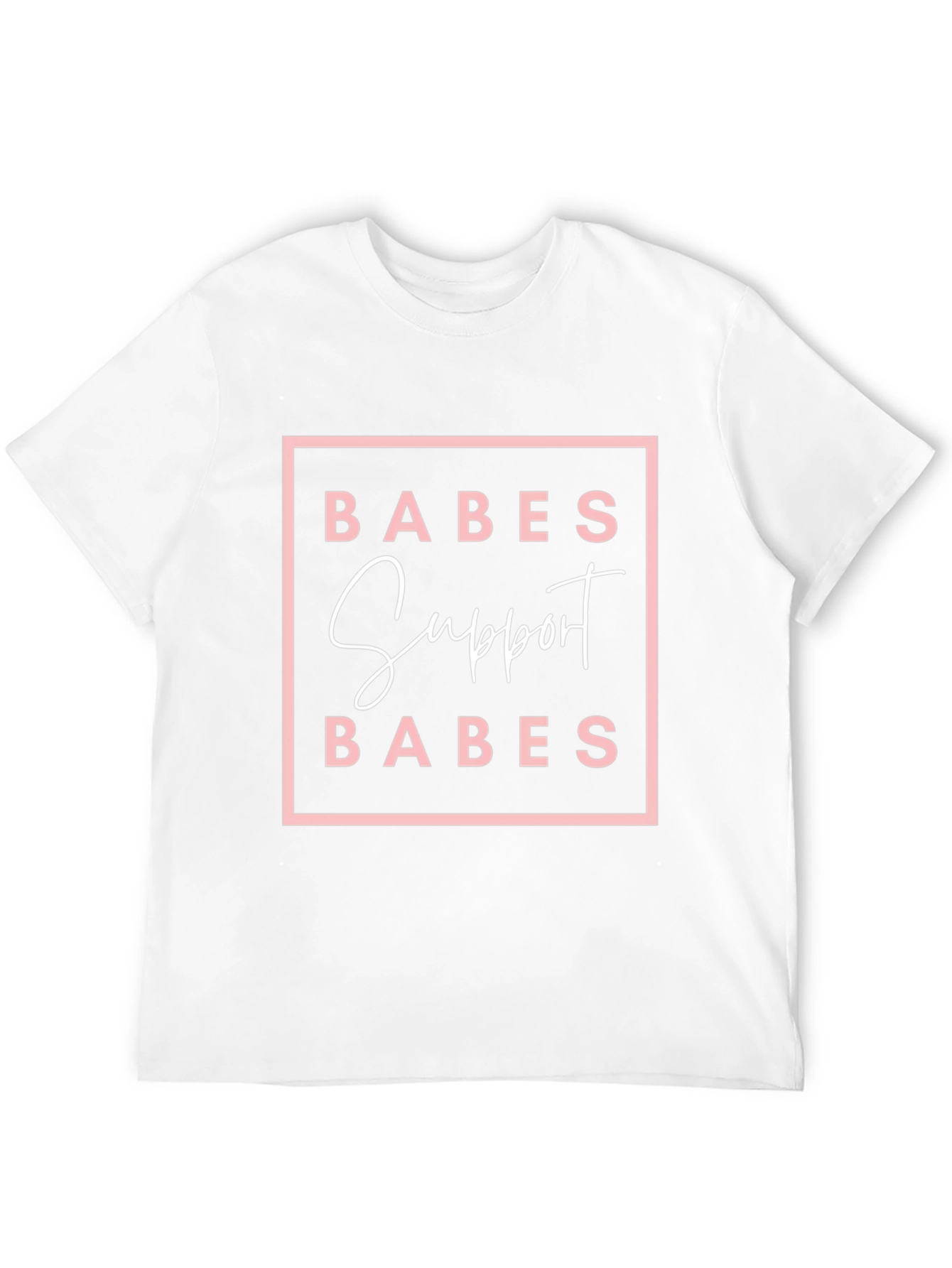 Babes Support Babes Graphic Tee - Black